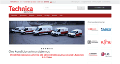 Desktop Screenshot of orokondicionieriai.com
